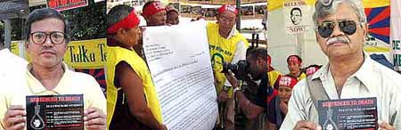 Save Tenzin Delek Campaign Launch in Bombay: Nov 4, 2004